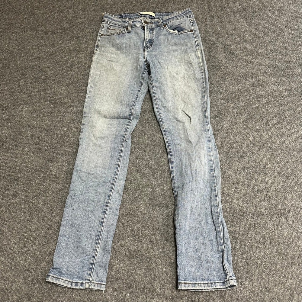 Levi's Jeans Womens Size 4M W27 L32 Blue Mid Rise Skinny Light Wash Denim